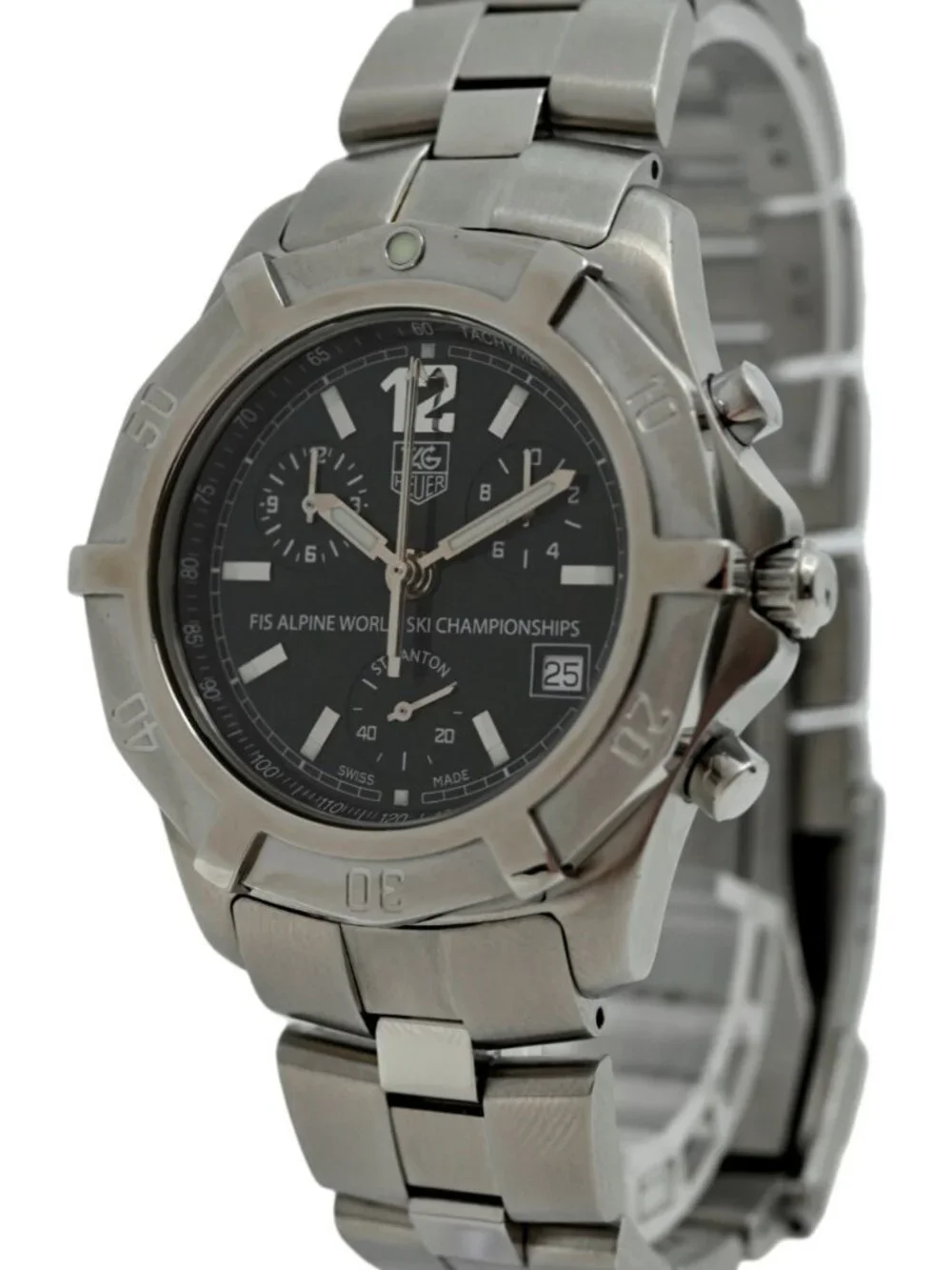 Tag Heuer 39mm Men's Exclusive FIS Alpine World Ski Championships Watch- CN1119!